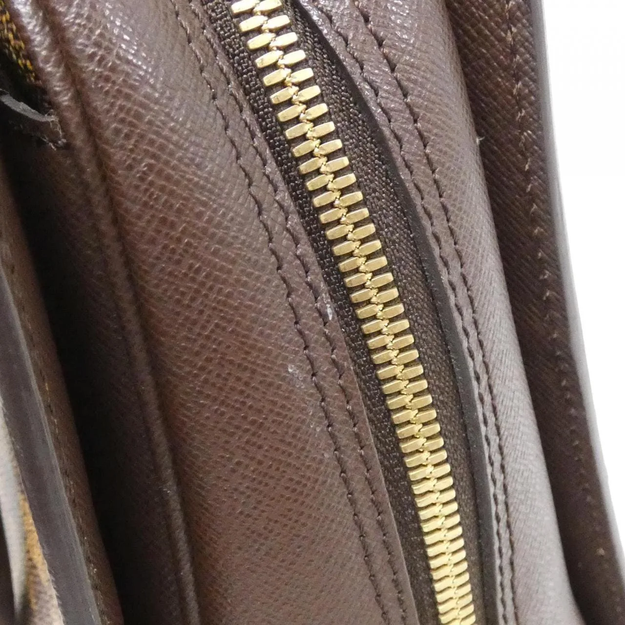 LOUIS VUITTON N51155 Handbag Damier 黑色 Damier 中古品A - 縮圖 4