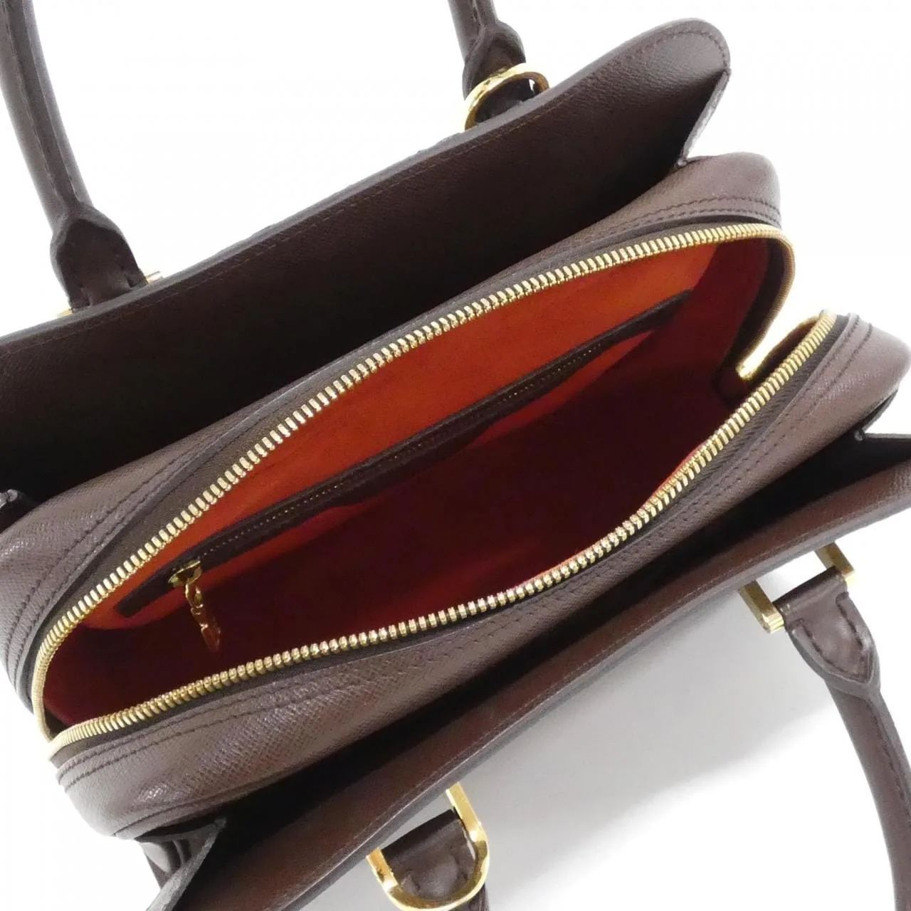 LOUIS VUITTON N51155 Handbag Damier 黑色 Damier 中古品A - 縮圖 7