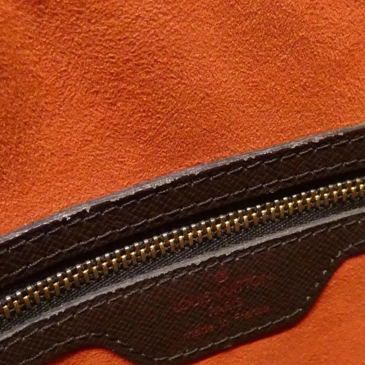 LOUIS VUITTON N51155 Handbag Damier 黑色 Damier 中古品A - 縮圖 9