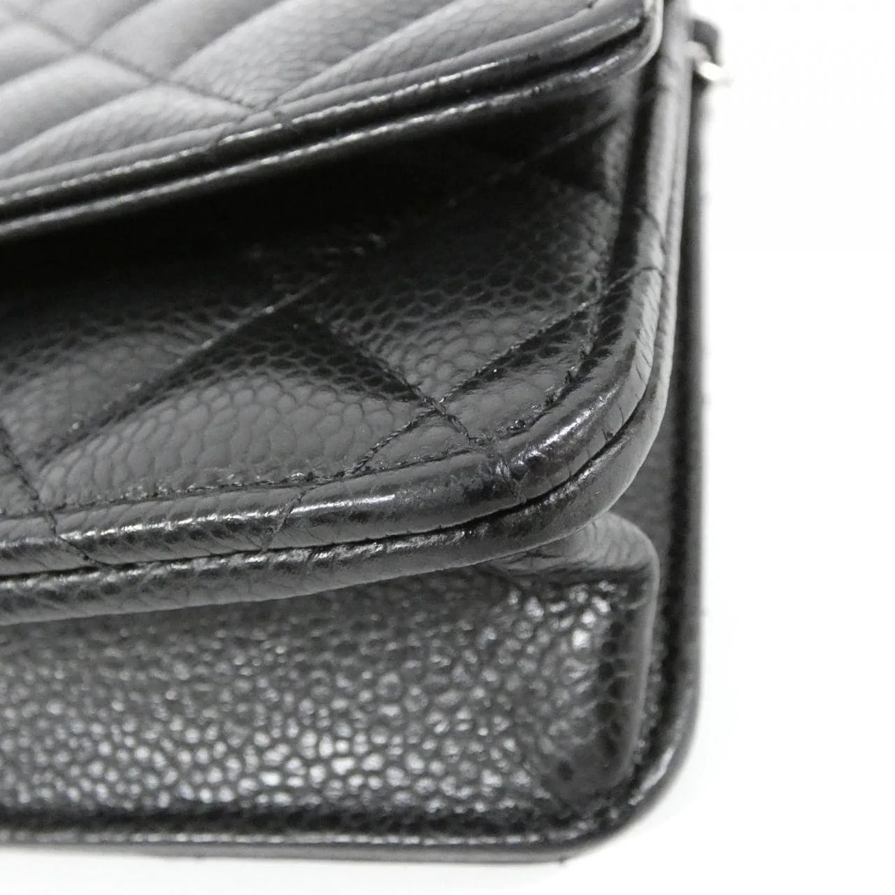 CHANEL Timeless Classic AP0250 Wallet Grained Calfskin Black Grained Calfskin Rank A - Thumbnail 3