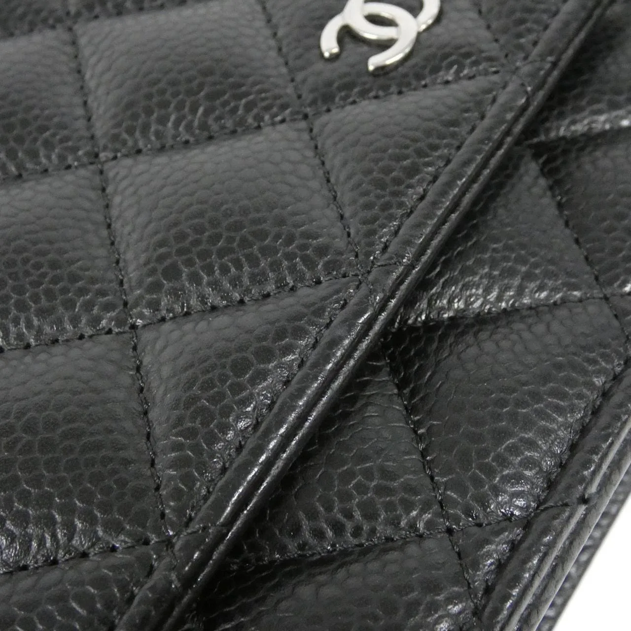 CHANEL Timeless Classic AP0250 Wallet Grained Calfskin Black Grained Calfskin Rank A - Thumbnail 5