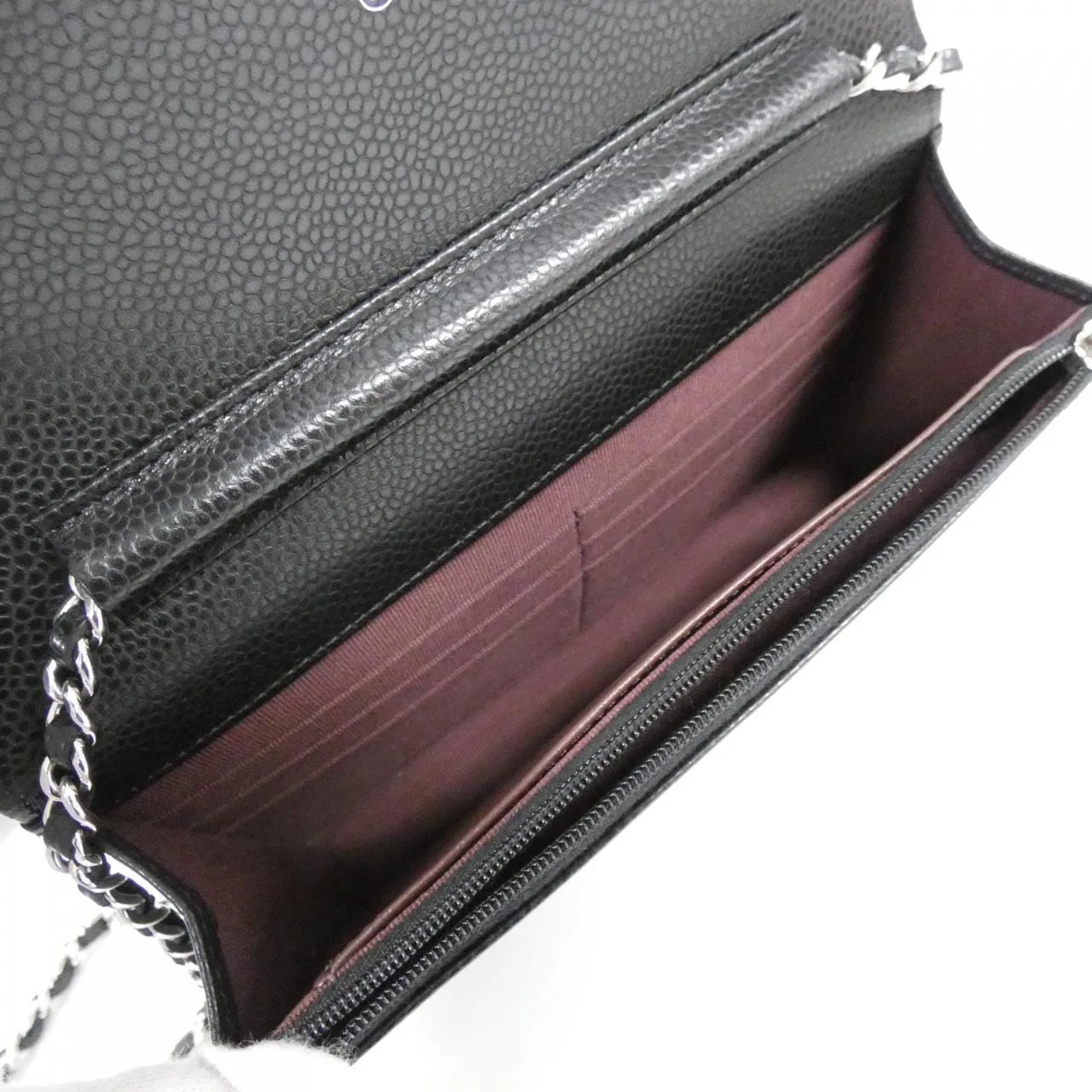 CHANEL Timeless Classic AP0250 Wallet Grained Calfskin Black Grained Calfskin Rank A - Thumbnail 9