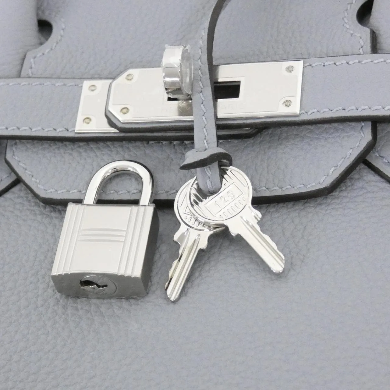 HERMES Birkin 030520CK Handbag Togo Togo Leather Unused - Thumbnail 4