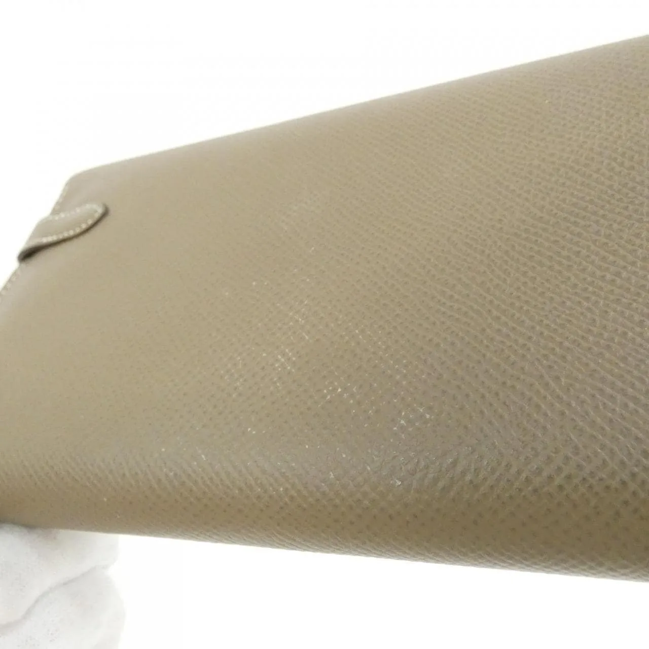 HERMES Kelly 051300CK 銀包 Epsom Etoupe Epsom 皮 中古品A - 縮圖 4