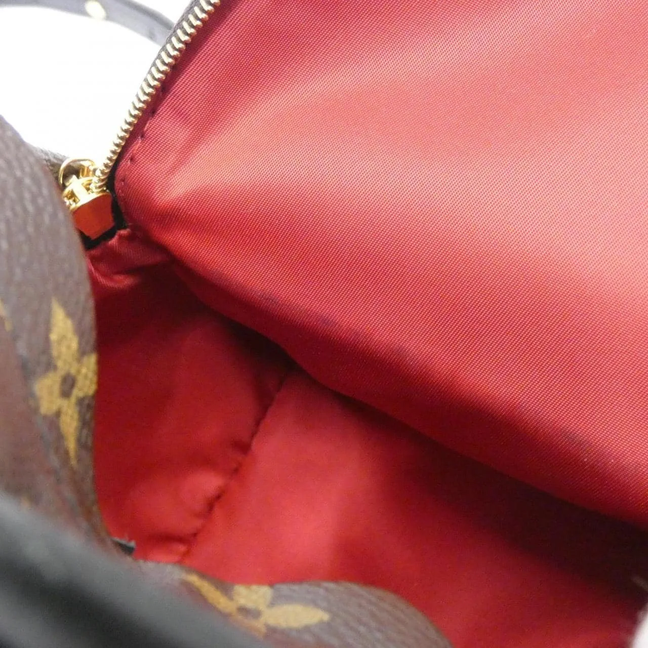 LOUIS VUITTON Palm Springs M42971 Backpack Monogram 黑色 Monogram 中古品A - 縮圖 10