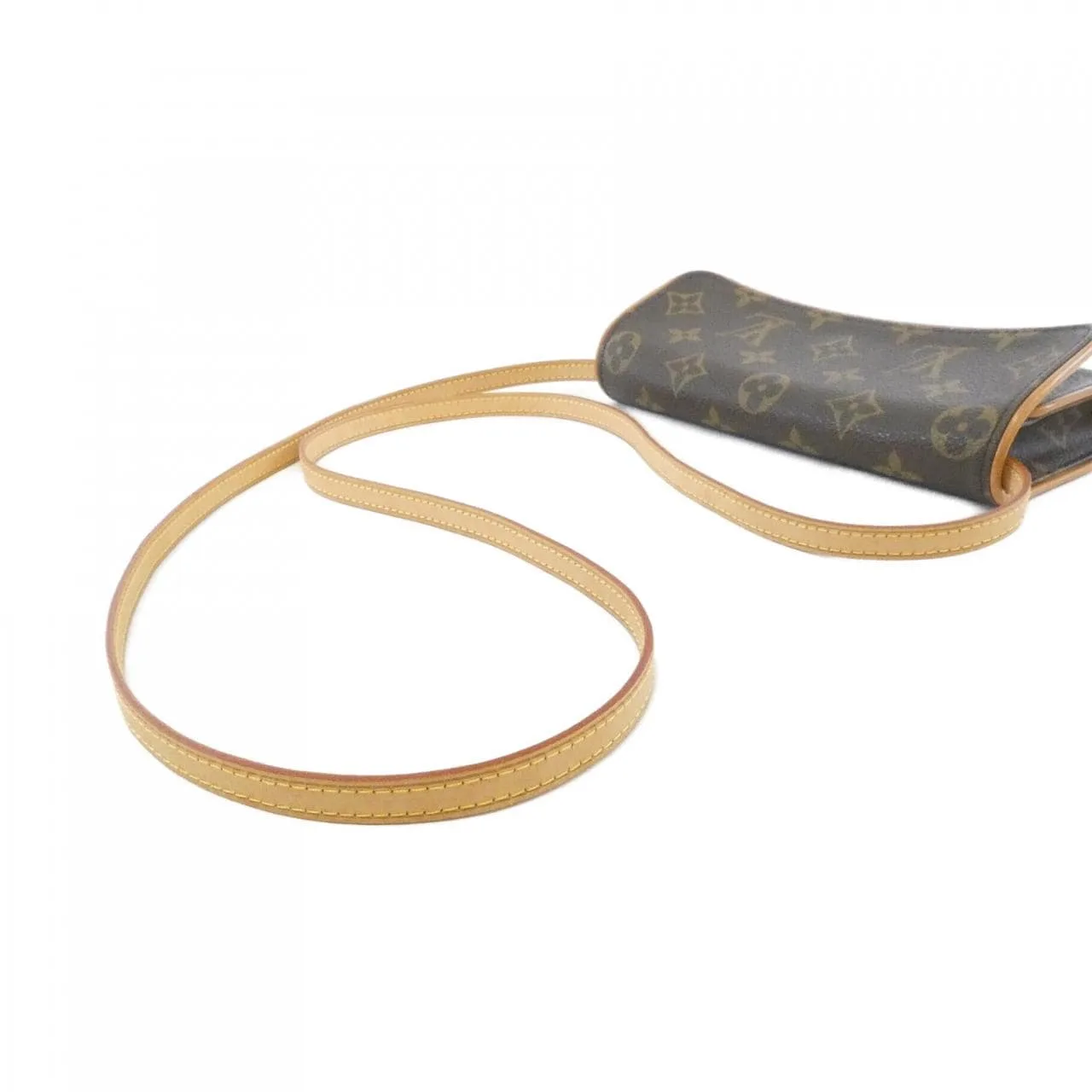 LOUIS VUITTON Pochette M51854 肩背包 Monogram 黑色 Monogram 中古品B - 縮圖 5