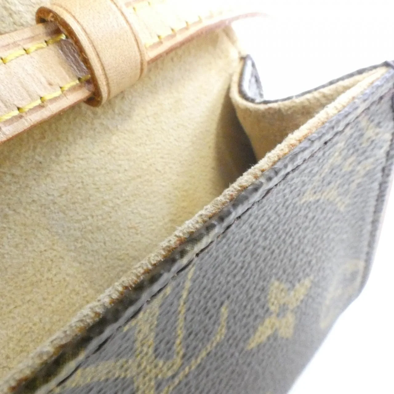 LOUIS VUITTON Pochette M51854 肩背包 Monogram 黑色 Monogram 中古品B - 縮圖 7