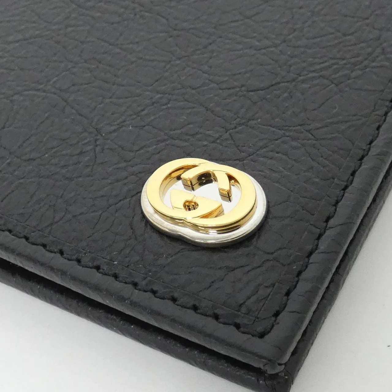 GUCCI 575985 1GZ0X Coin Case Leather