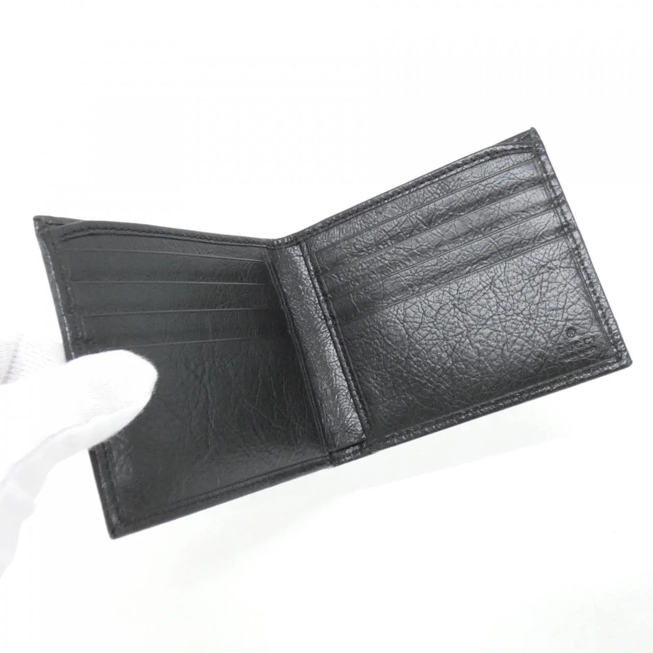 GUCCI 575985 1GZ0X Coin Case Leather