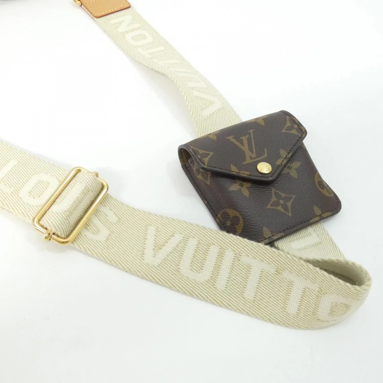 LOUIS VUITTON M80446 Shoulder Monogram 黑色 Monogram 中古品A - 縮圖 8