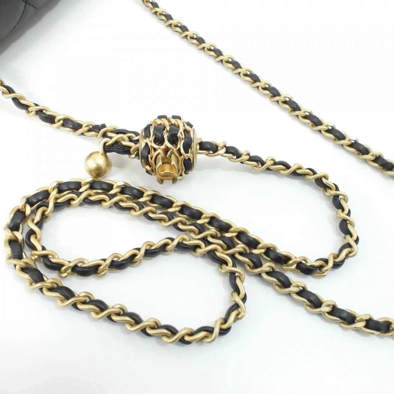 CHANEL Chanel 19 AS1786 Shoulder Lambskin 黑色 羊皮 中古品A - 縮圖 8