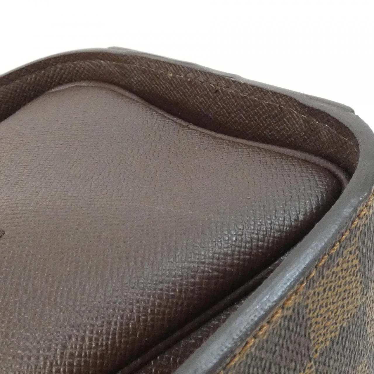 LOUIS VUITTON N51155 Handbag Damier 黑色 Damier 中古品A - 縮圖 6