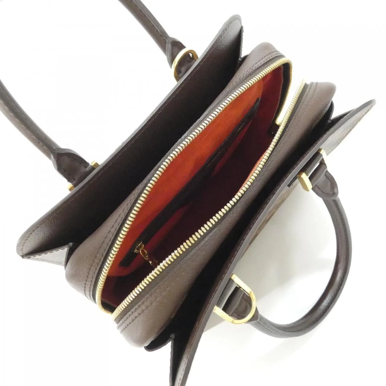 LOUIS VUITTON N51155 Handbag Damier 黑色 Damier 中古品A - 縮圖 9