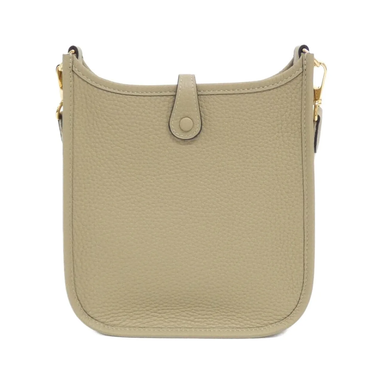 HERMES Evelyne 069426CC Shoulder Clemence Black Clemence Leather Rank A - Thumbnail 2