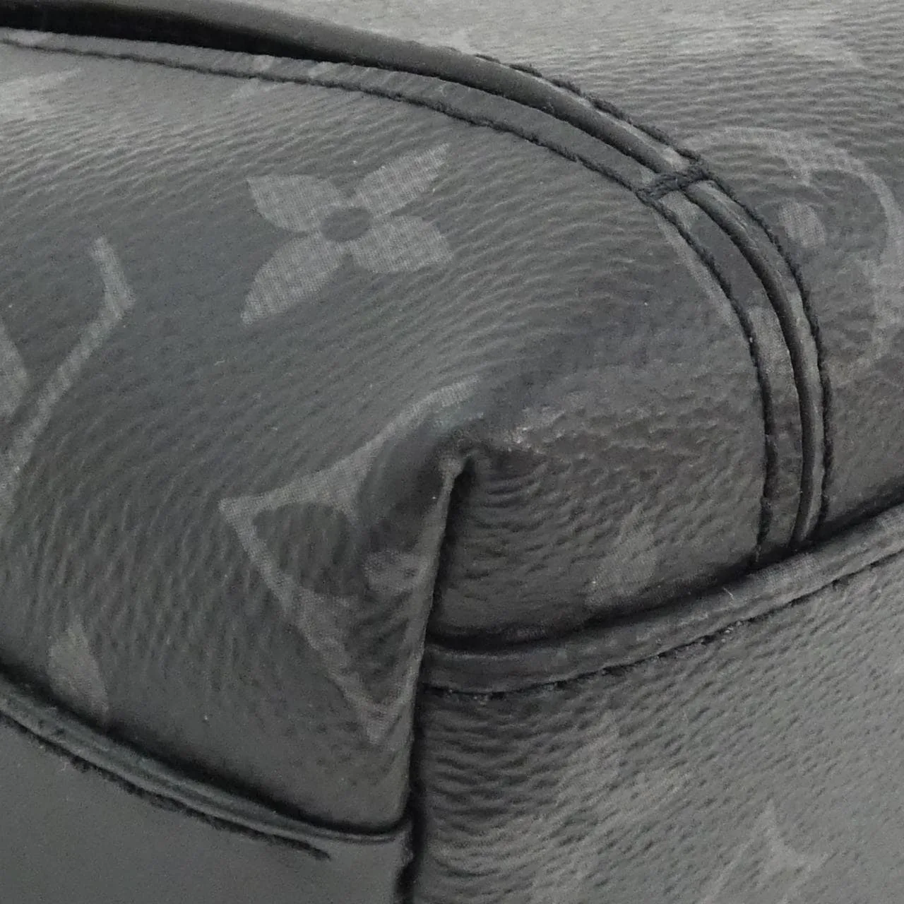 LOUIS VUITTON Eclipse M44223 肩背包 Monogram 黑色 Monogram 中古品A - 縮圖 3