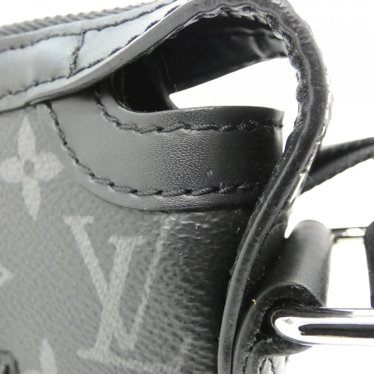 LOUIS VUITTON Eclipse M44223 肩背包 Monogram 黑色 Monogram 中古品A - 縮圖 5