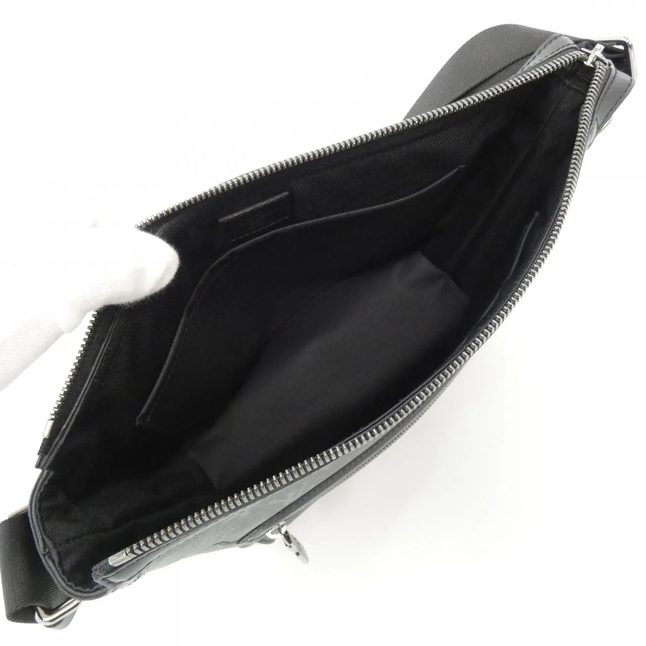 LOUIS VUITTON Eclipse M44223 肩背包 Monogram 黑色 Monogram 中古品A - 縮圖 8