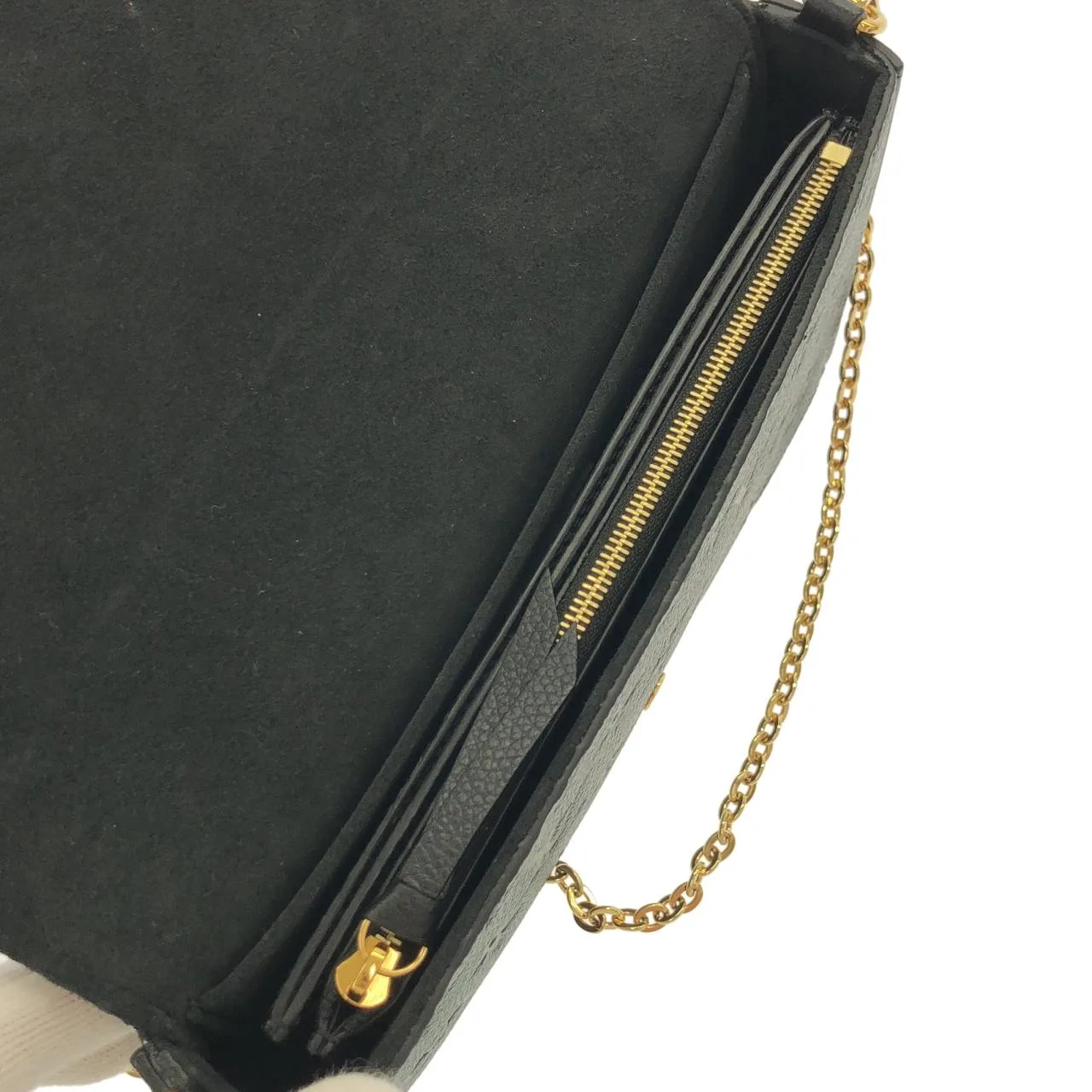 LOUIS VUITTON Pochette M82477 Shoulder Monogram Black Monogram Rank A - Thumbnail 7