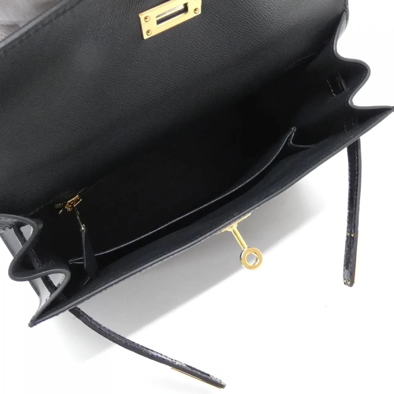 HERMES Handbag Black Unused - Thumbnail 6