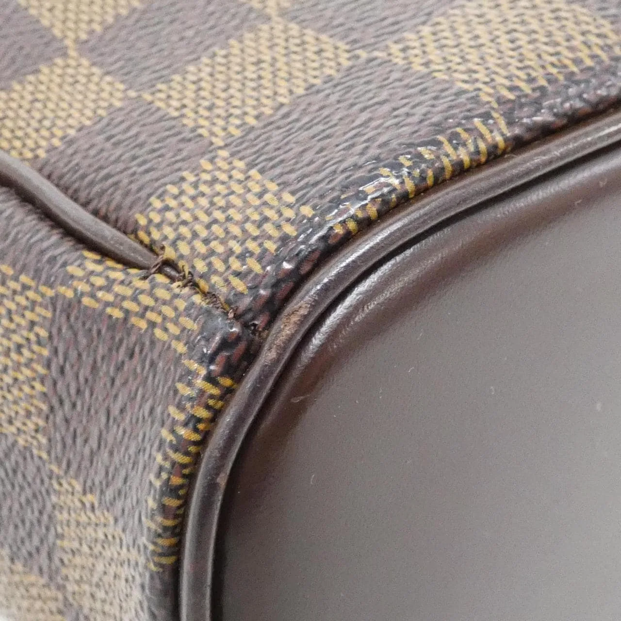 LOUIS VUITTON N51292 Shoulder Damier 黑色 Damier 中古品A - 縮圖 3