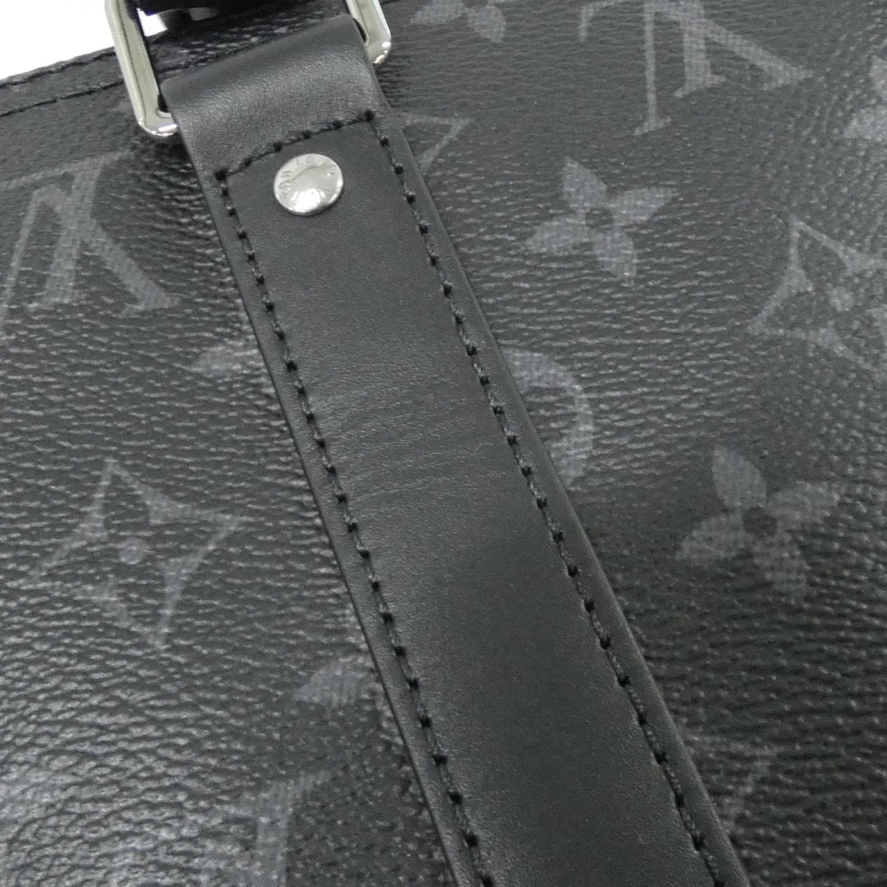 LOUIS VUITTON Eclipse M46655 波士頓包 Monogram 黑色 Monogram 中古品A - 縮圖 3