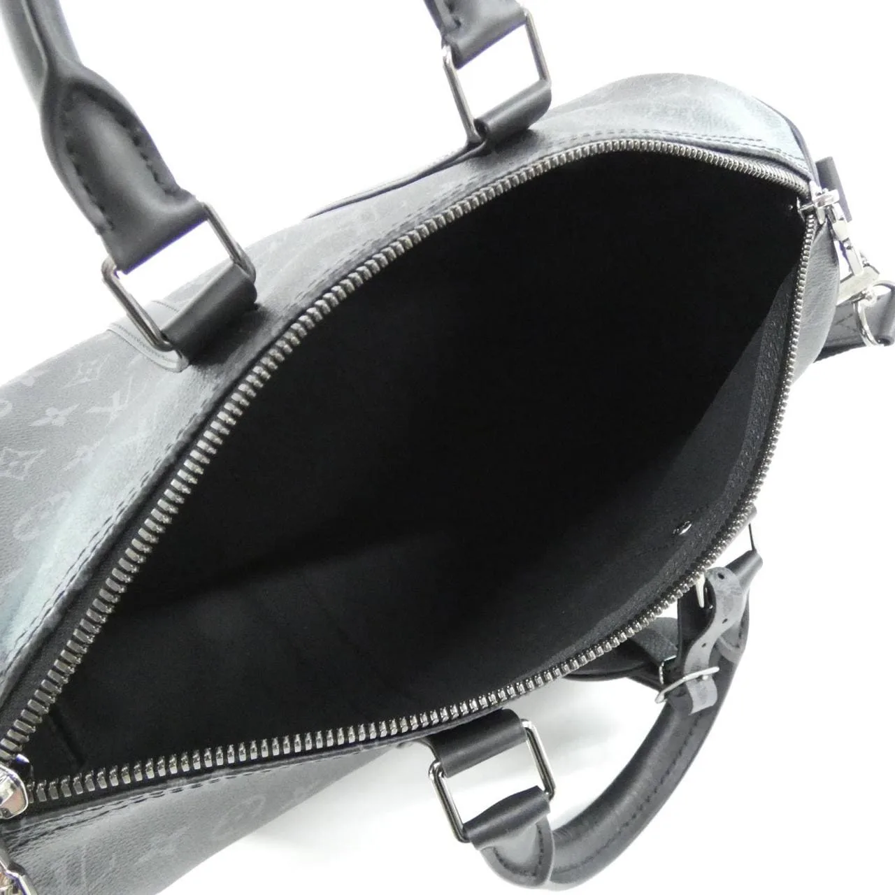 LOUIS VUITTON Eclipse M46655 波士頓包 Monogram 黑色 Monogram 中古品A - 縮圖 6