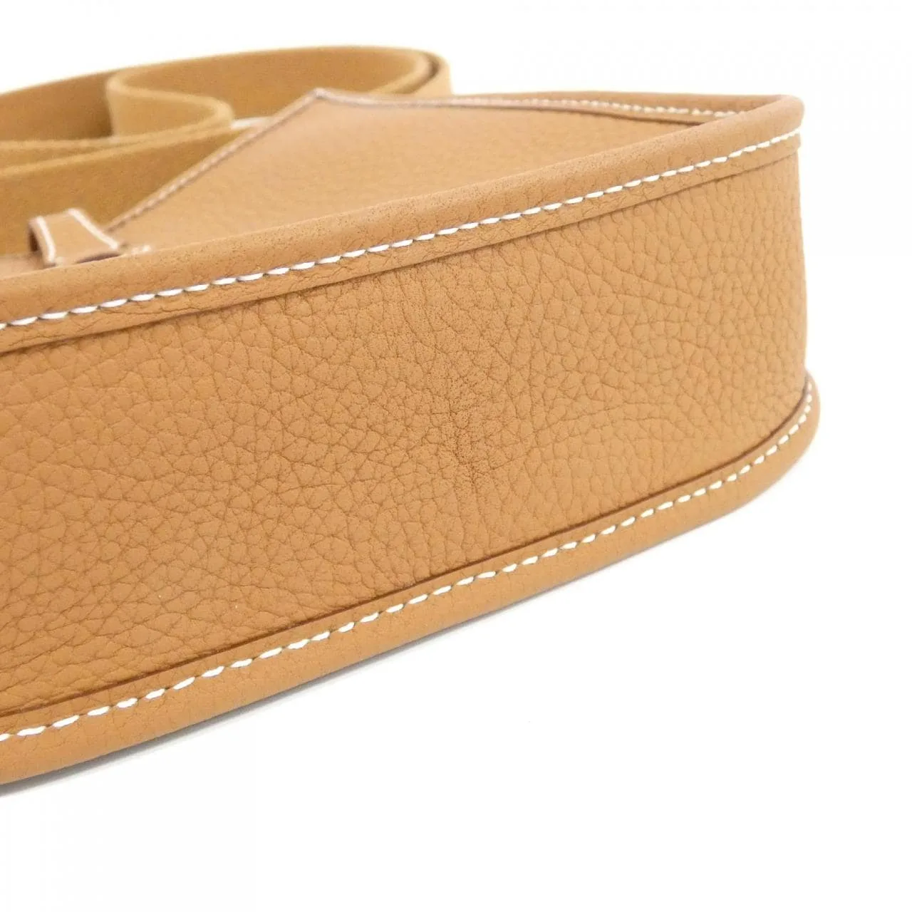 HERMES Evelyne 069426CC Shoulder Clemence Gold Clemence Leather Rank A - Thumbnail 4