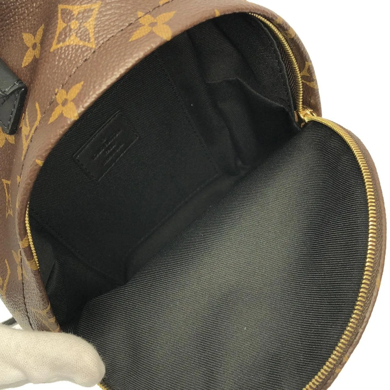 LOUIS VUITTON M41562 背包 Monogram 黑色 Monogram 中古品A - 縮圖 8