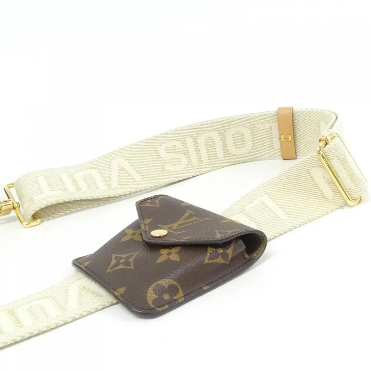 LOUIS VUITTON M80446 Shoulder Monogram 黑色 Monogram 中古品A - 縮圖 6