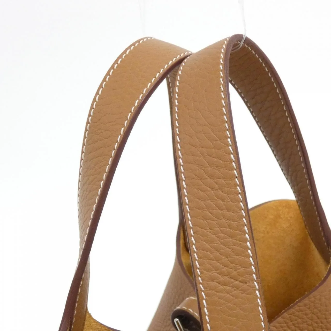 HERMES Picotin 056289CK Handbag Clemence 4