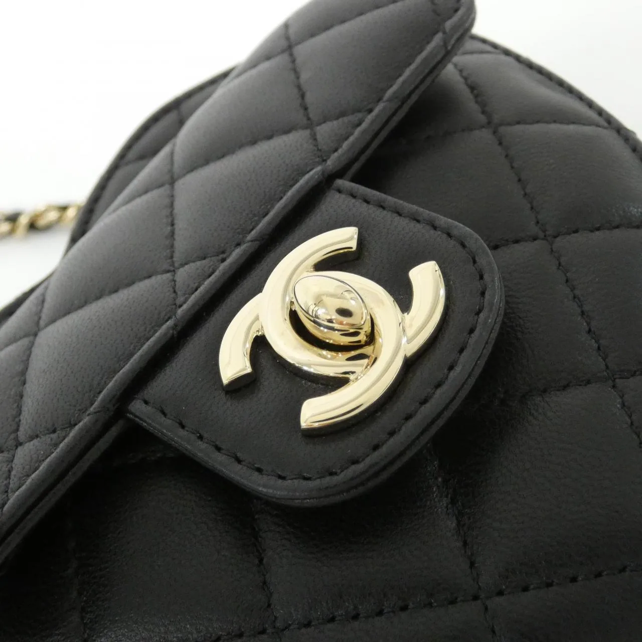 CHANEL Timeless Classic AP2784 Shoulder Lambskin Black Lambskin Rank A - Thumbnail 6