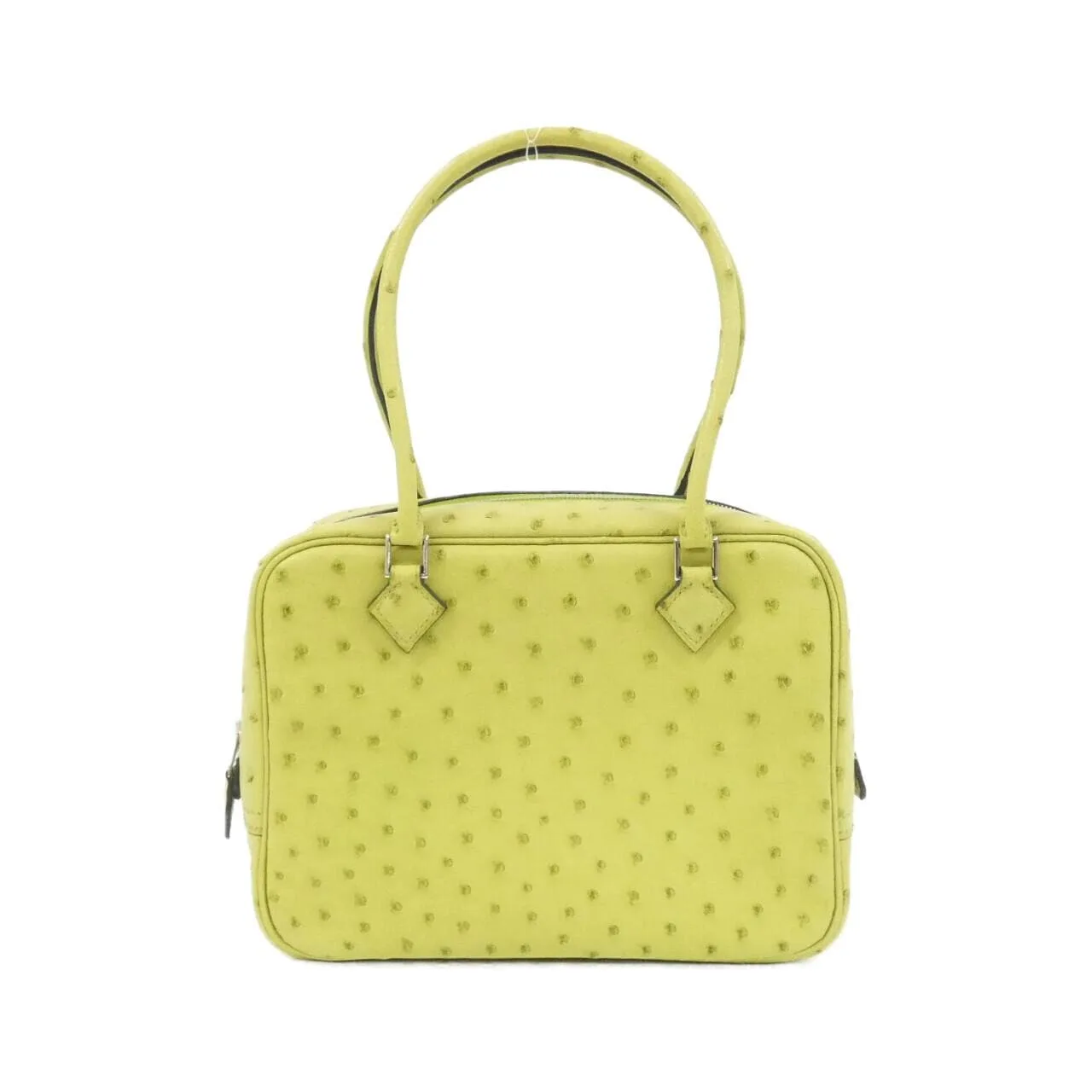 HERMES Plume 037181CK Handbag Ostrich