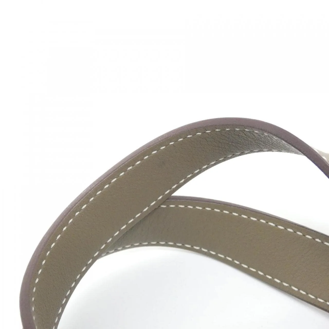 HERMES 084274CK Handbag Clemence Etoupe Clemence Leather Rank A - Thumbnail 5