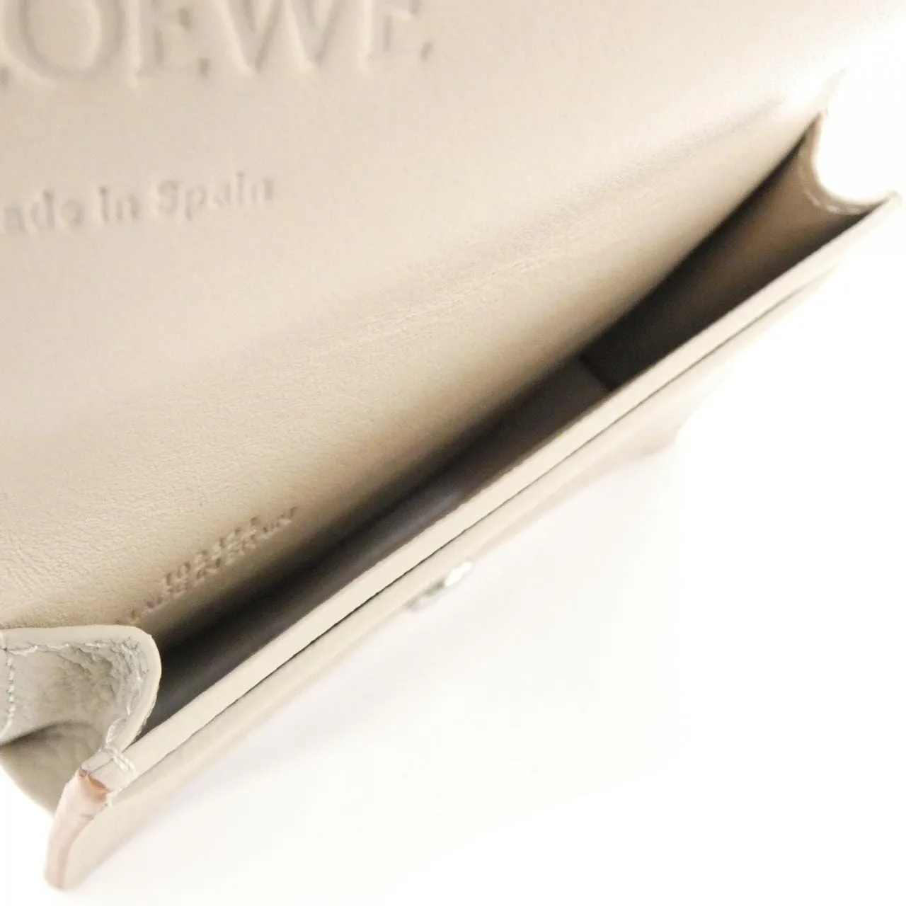 LOEWE C821M97X03 Card Case 黑色 中古品A - 縮圖 5