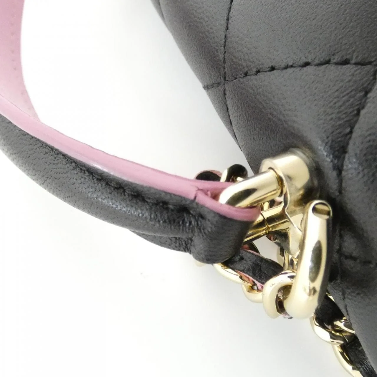 CHANEL Chanel 19 AP3226 Wallet Lambskin Black Lambskin Rank B - Thumbnail 5