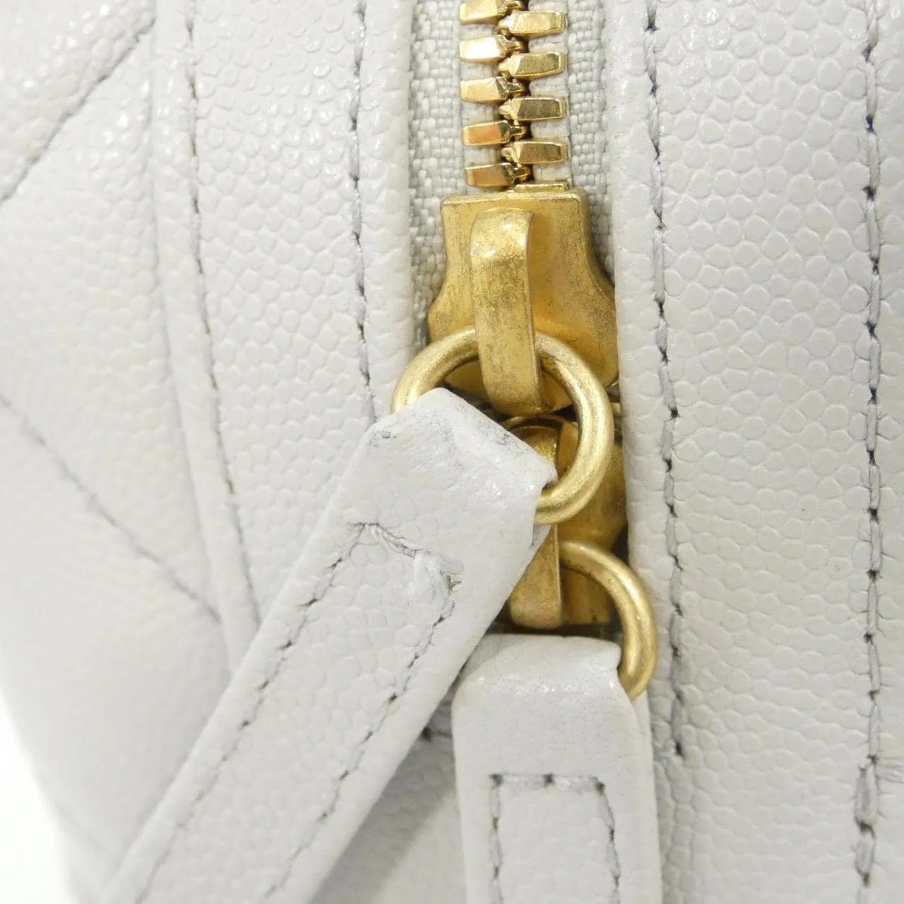 CHANEL AS5578 Handbag Grained Calfskin Grey Grained Calfskin Rank A - Thumbnail 5