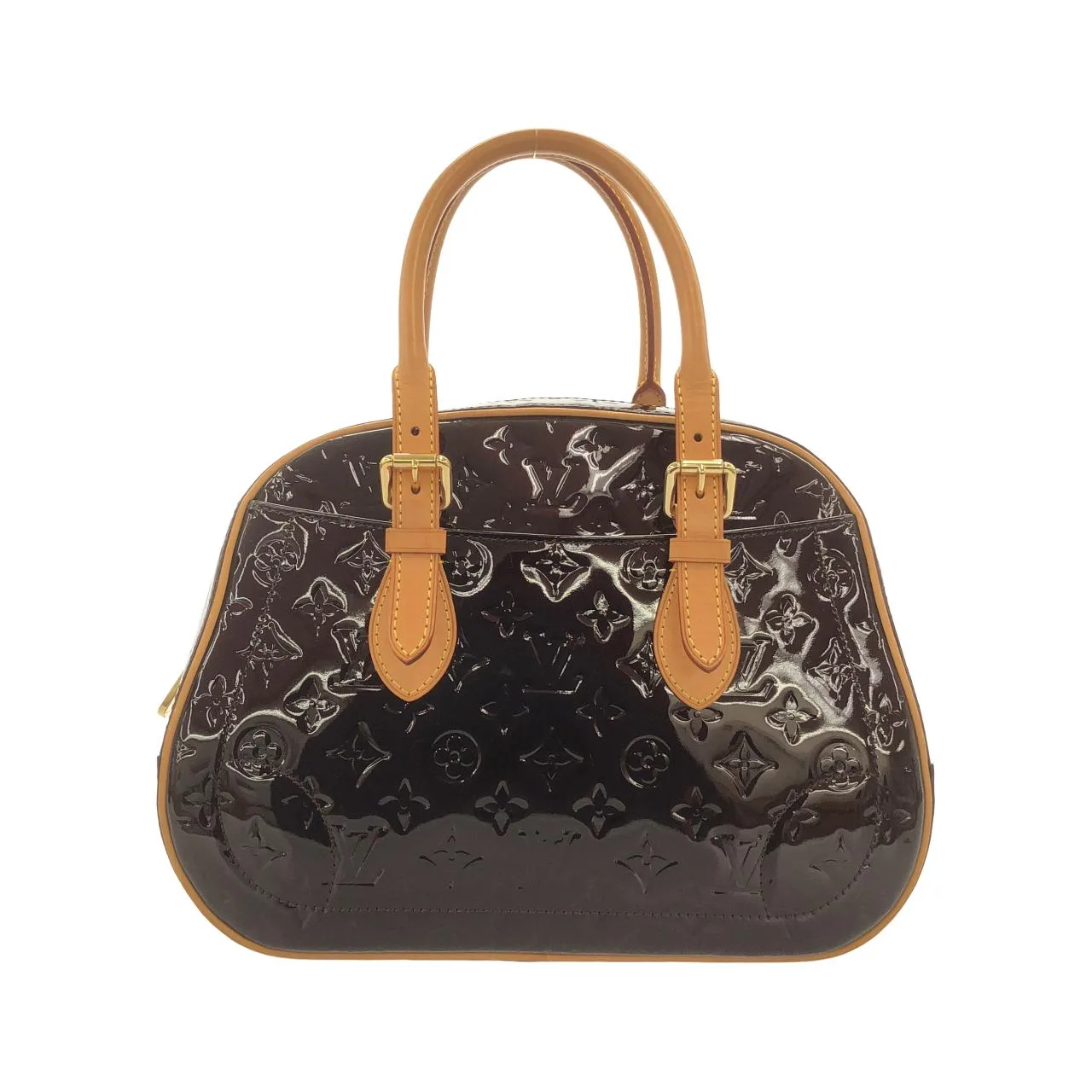 LOUIS VUITTON M93516 Handbag Vernis Black