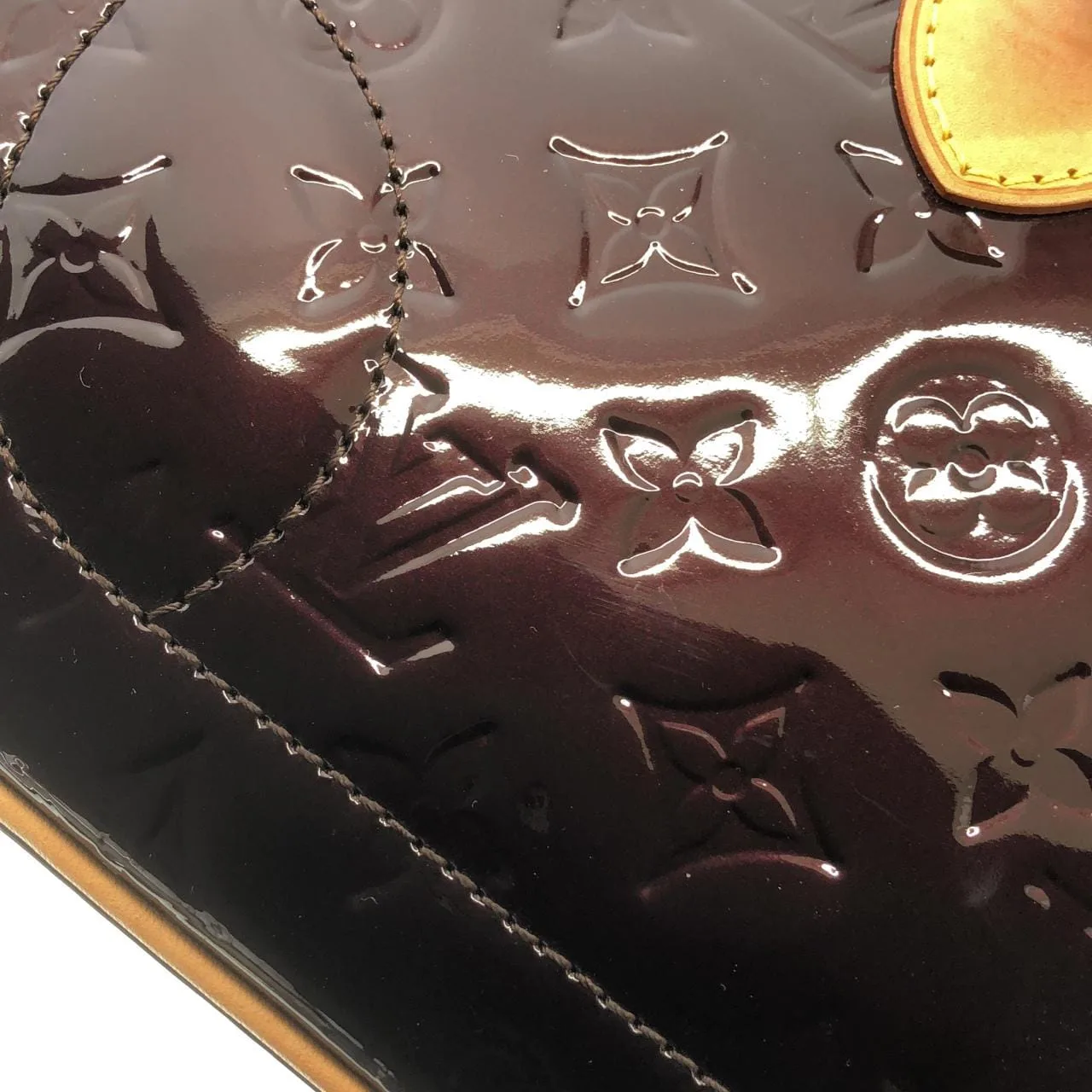 LOUIS VUITTON M93516 Handbag Vernis Black Vernis Rank A - Thumbnail 5