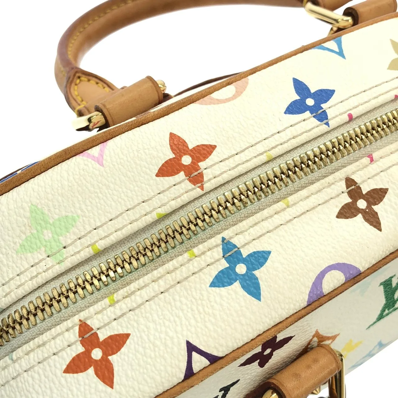 LOUIS VUITTON M92663 手提包 帆布 Multicolor 帆布 中古品B - 縮圖 5