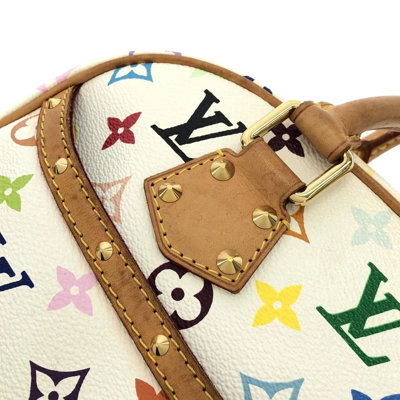 LOUIS VUITTON M92663 手提包 帆布 Multicolor 帆布 中古品B - 縮圖 8