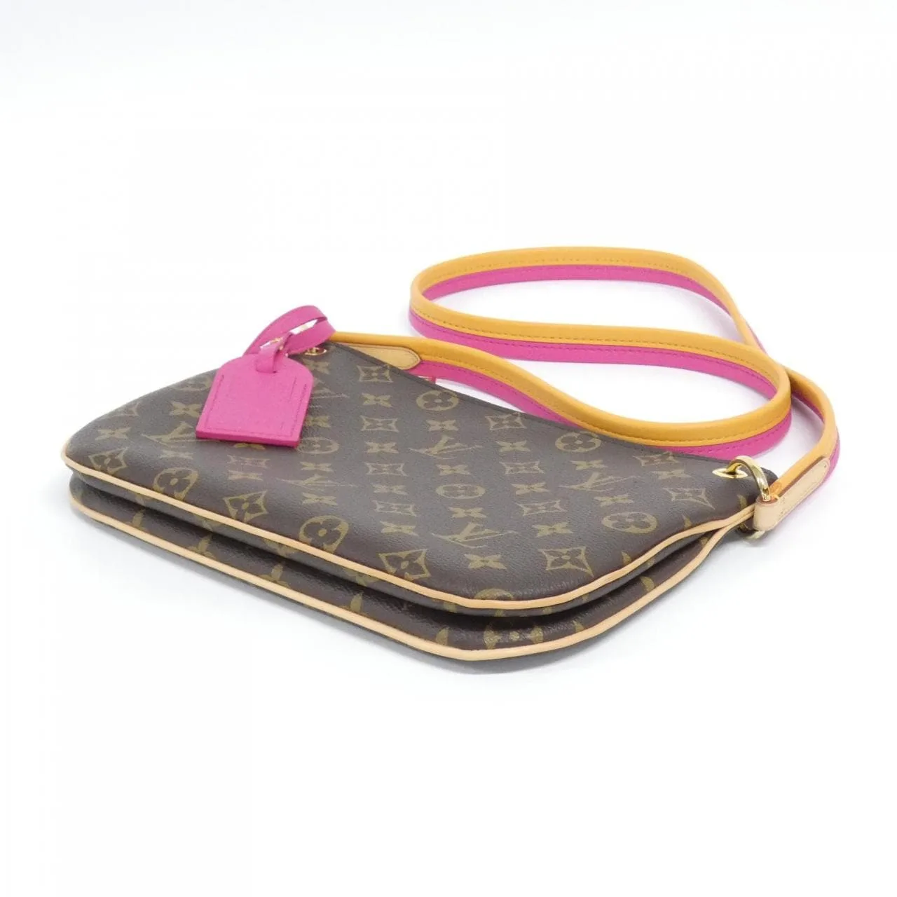 LOUIS VUITTON M44053 Shoulder Monogram 粉色 Monogram 中古品A - 縮圖 2