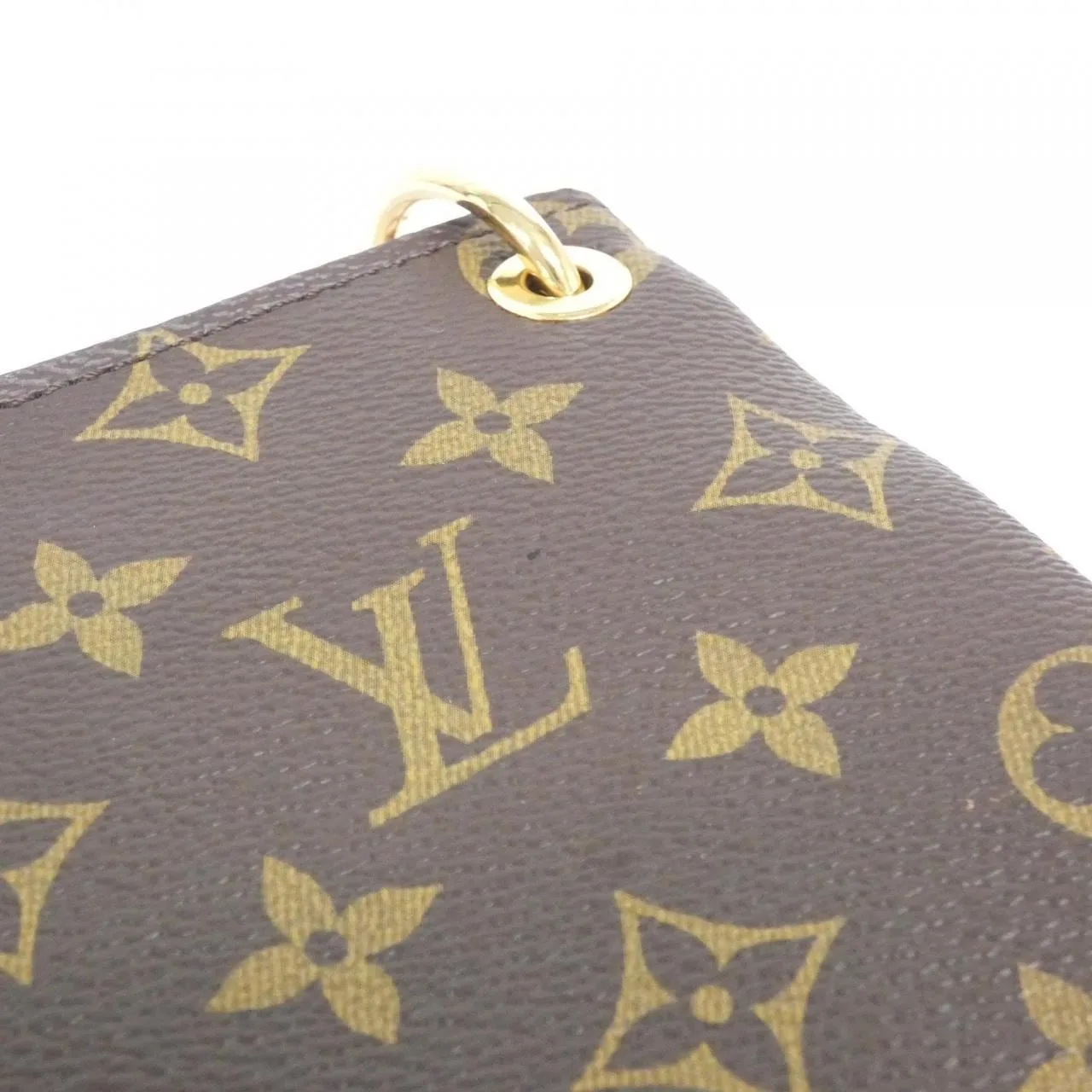 LOUIS VUITTON M44053 Shoulder Monogram 粉色 Monogram 中古品A - 縮圖 4
