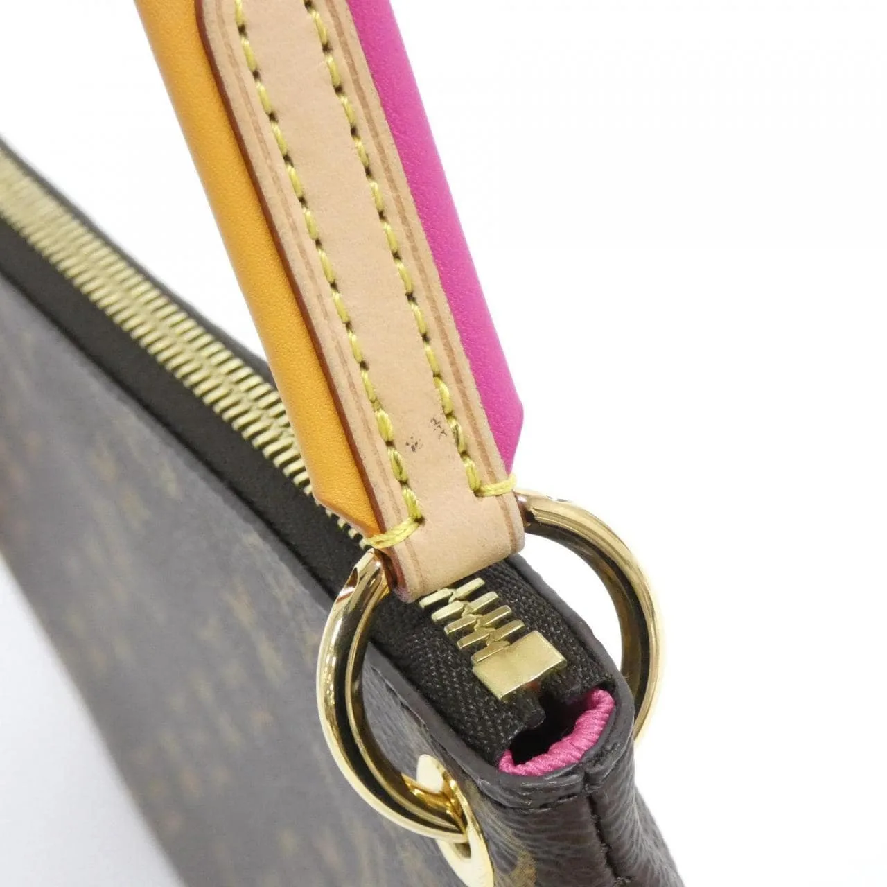 LOUIS VUITTON M44053 Shoulder Monogram 粉色 Monogram 中古品A - 縮圖 5