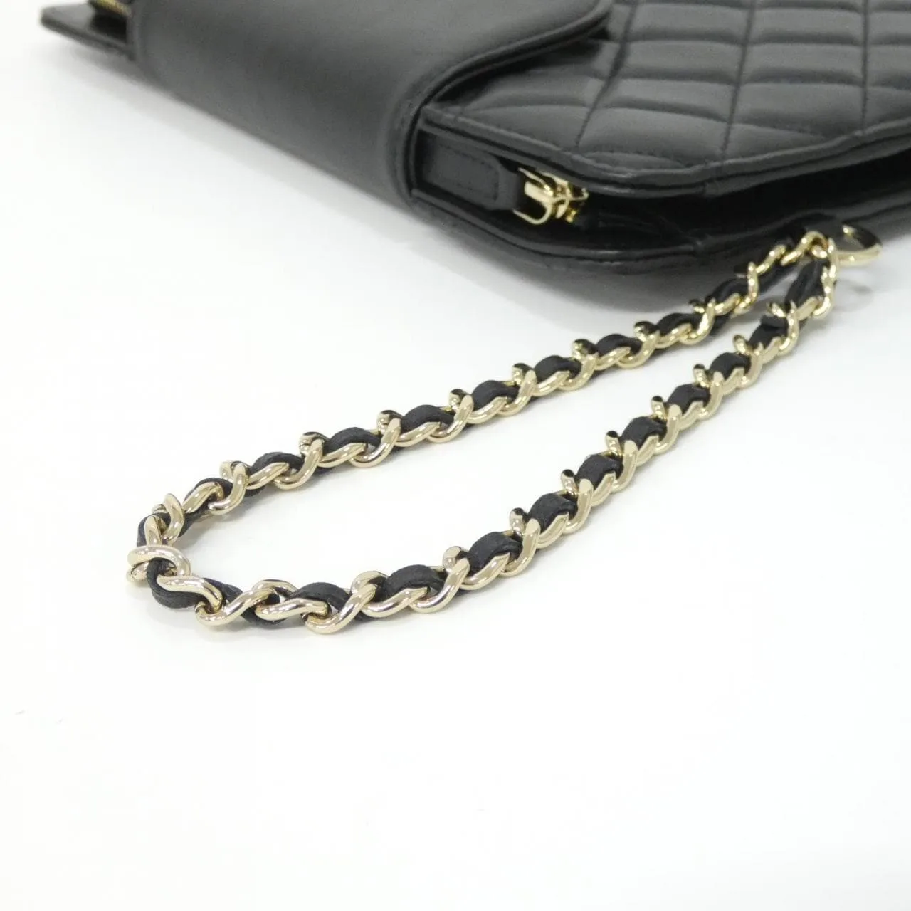 CHANEL Chanel 19 AP3634 Pouch Lambskin Black Lambskin Rank A - Thumbnail 6