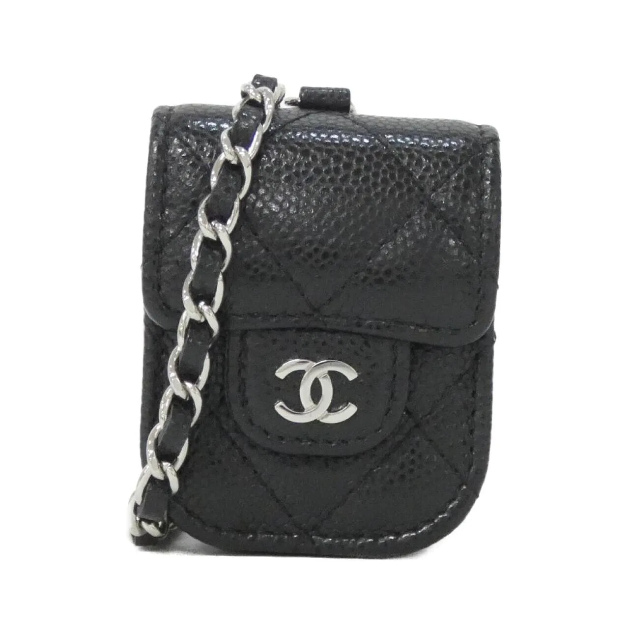 CHANEL Timeless Classic AP1647 Wallet Grained Calfskin Black
