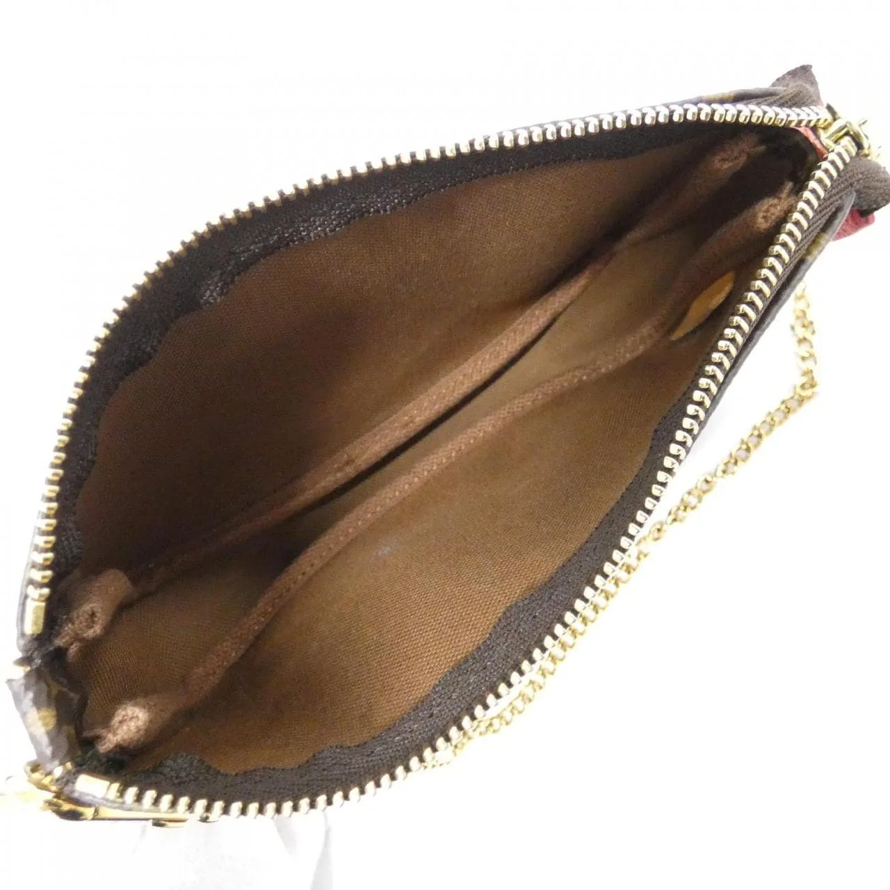 LOUIS VUITTON Pochette M41655 Pochette Monogram 黑色 Monogram 中古品A - 縮圖 6