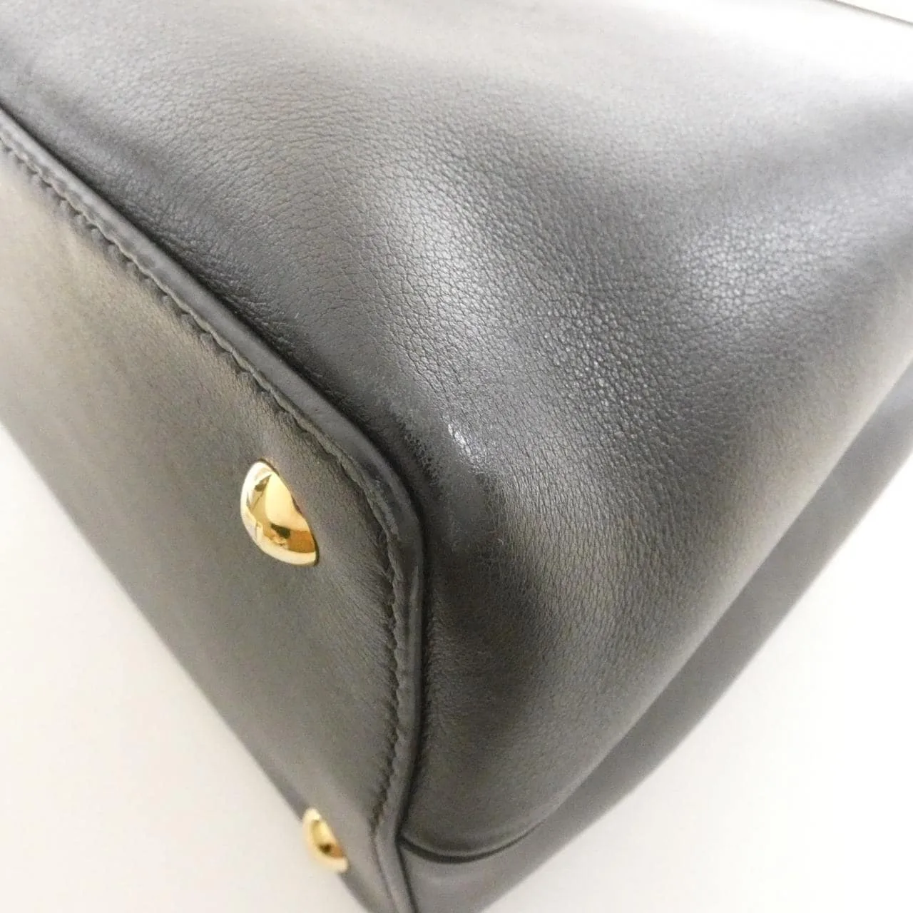 FENDI Sunshine Shopper 8BH253 3WL Handbag Black Rank B - Thumbnail 3