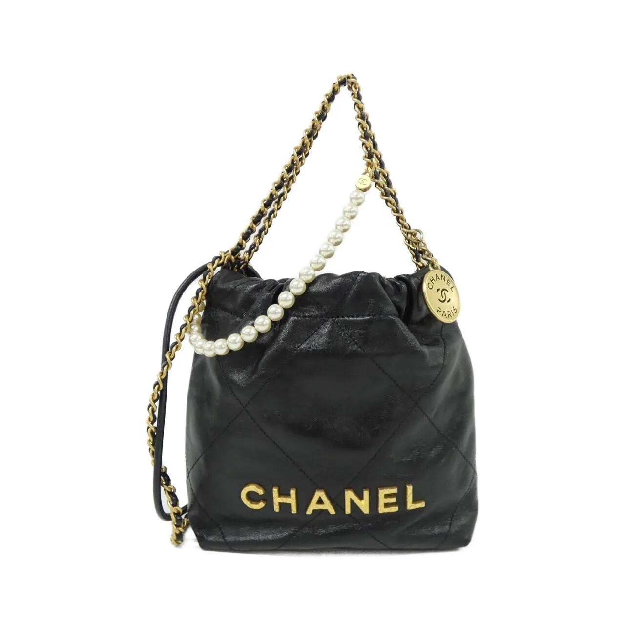 CHANEL Chanel 22 AS3980 Handbag 黑色