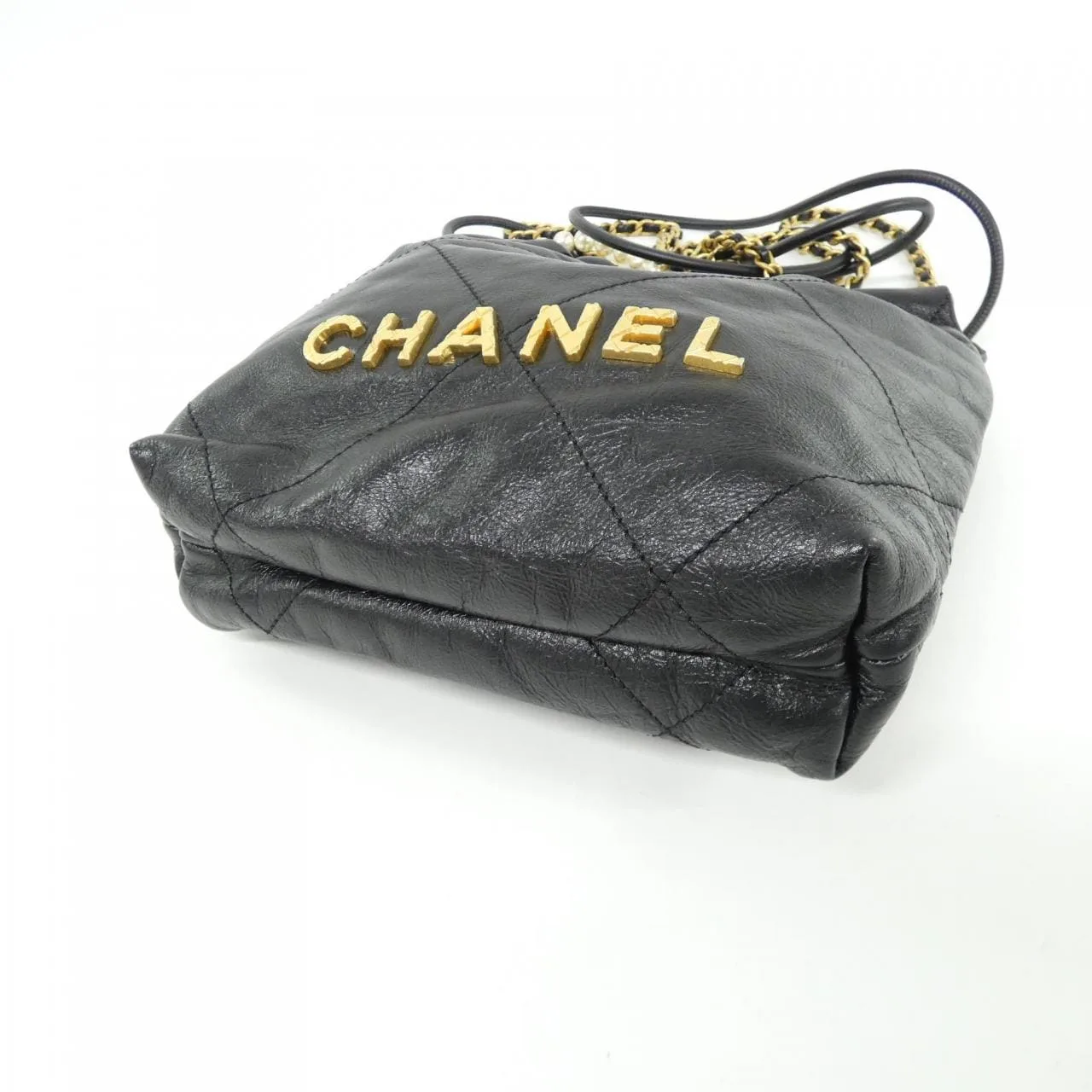 CHANEL Chanel 22 AS3980 Handbag Black Rank A - Thumbnail 3