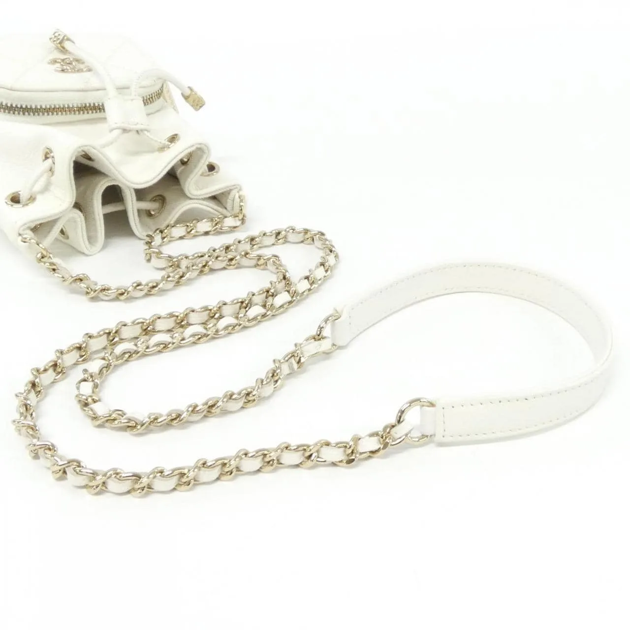 CHANEL Timeless Classic AP2913 Shoulder Grained Calfskin White Grained Calfskin Rank A - Thumbnail 6